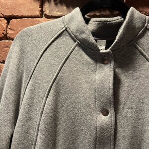 lululemon athletica Heather Gray Varsity Jacket